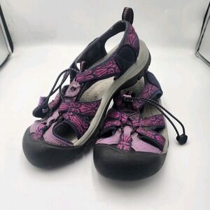 Northside Women Sz 9 Purple/Black Sport Hiking Closed Toe Water Sandals